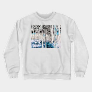 'Spirit Woods (In-Between Trees There Lie Mysteries)' Crewneck Sweatshirt